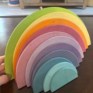 Grimms Pastel Wooden Semicircles